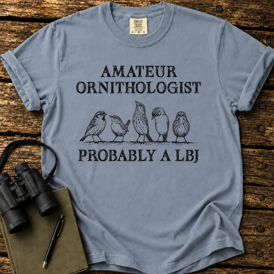 Amateur Ornithologist T-shirt