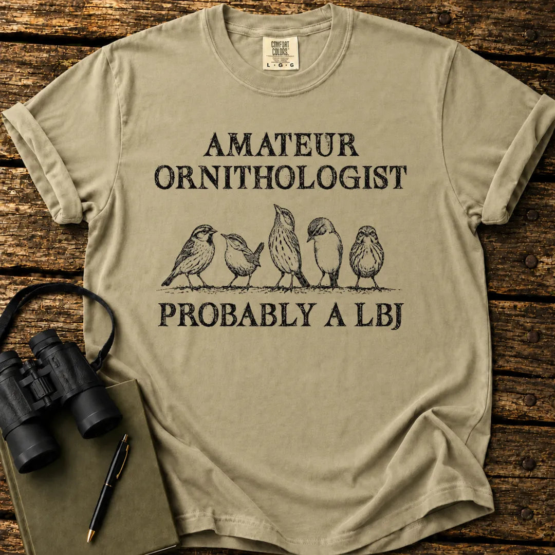 Amateur Ornithologist T-shirt