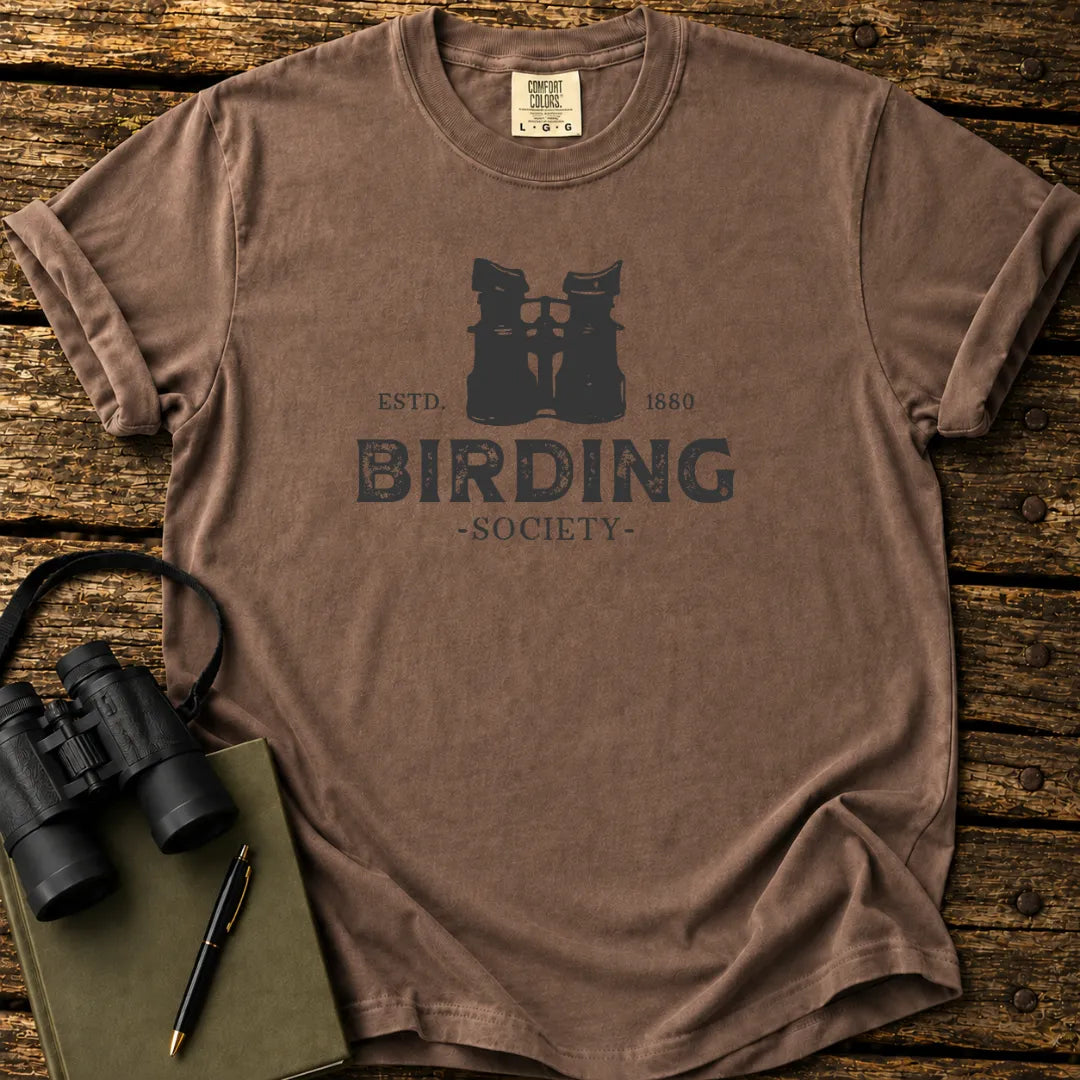 Birding Society Estd. 1880 T-shirt