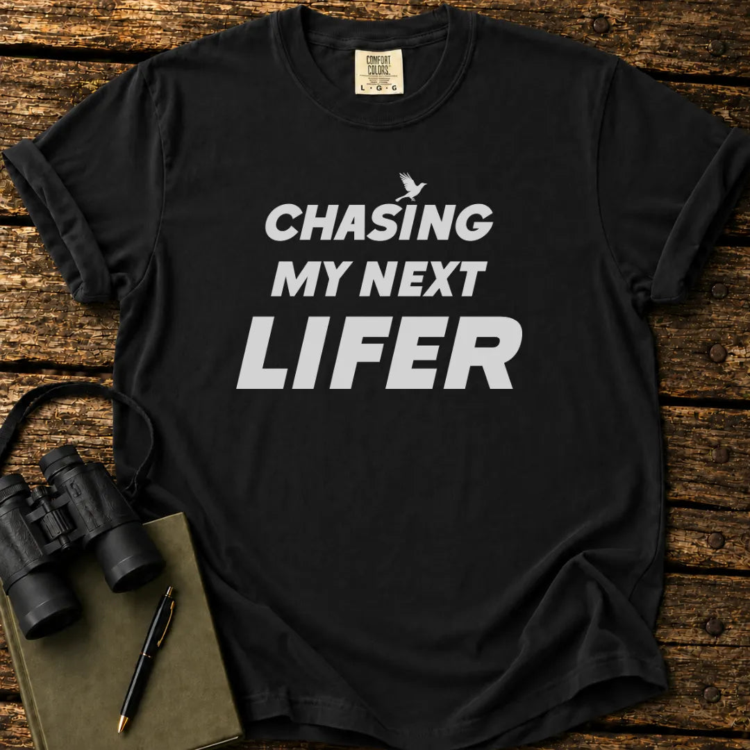 Chasing My Next Lifer T-shirt