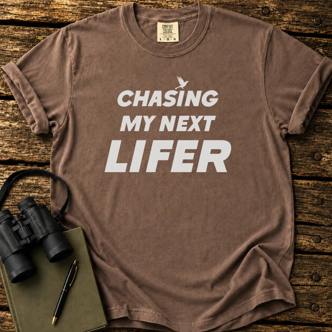 Chasing My Next Lifer T-shirt
