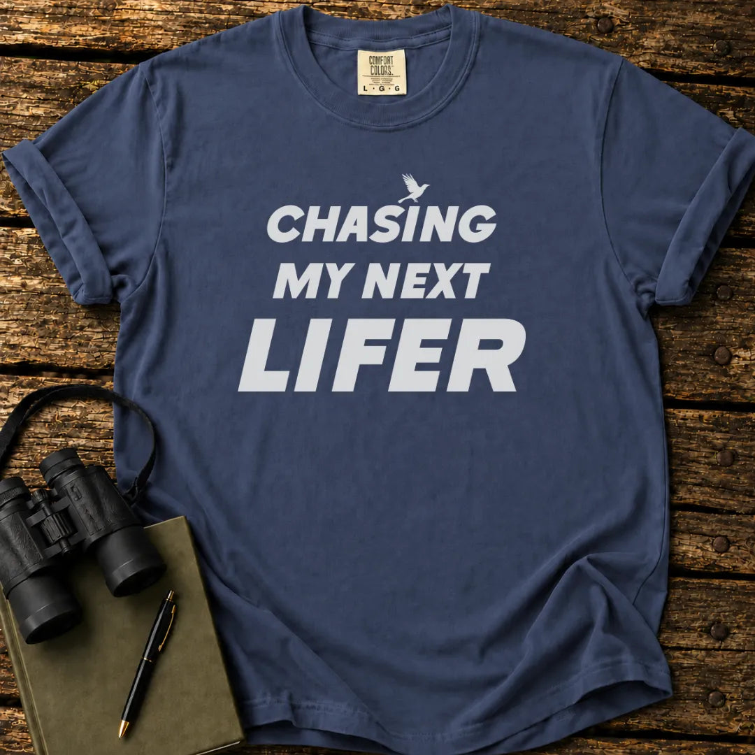 Chasing My Next Lifer T-shirt