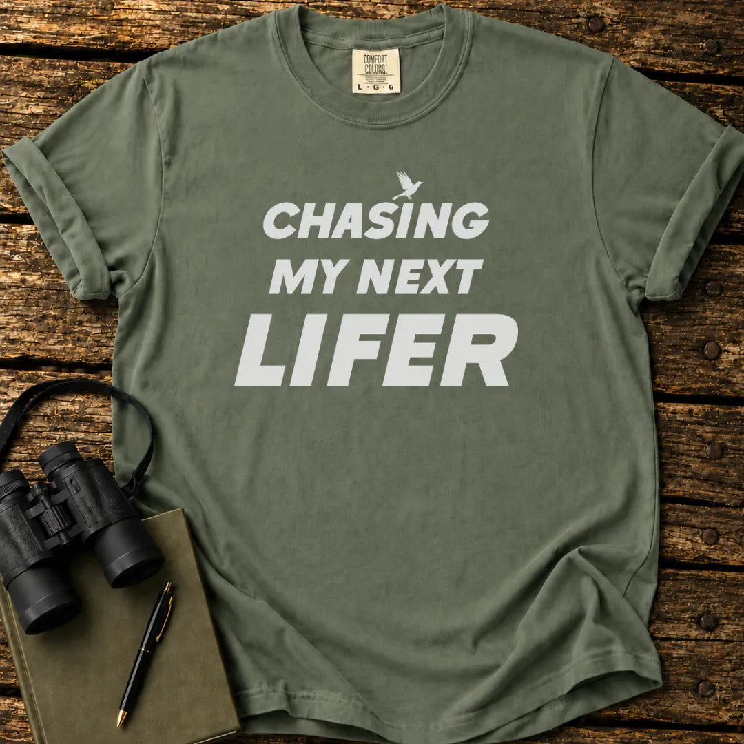 Chasing My Next Lifer T-shirt
