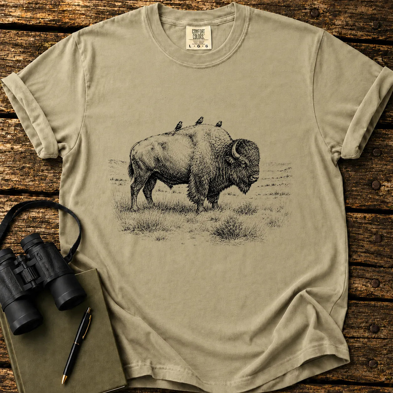 Cowbird Bison T-shirt