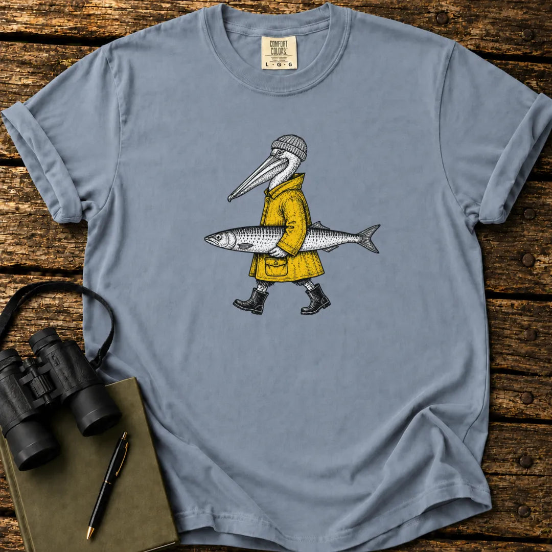 Fisherman Pelican T-shirt