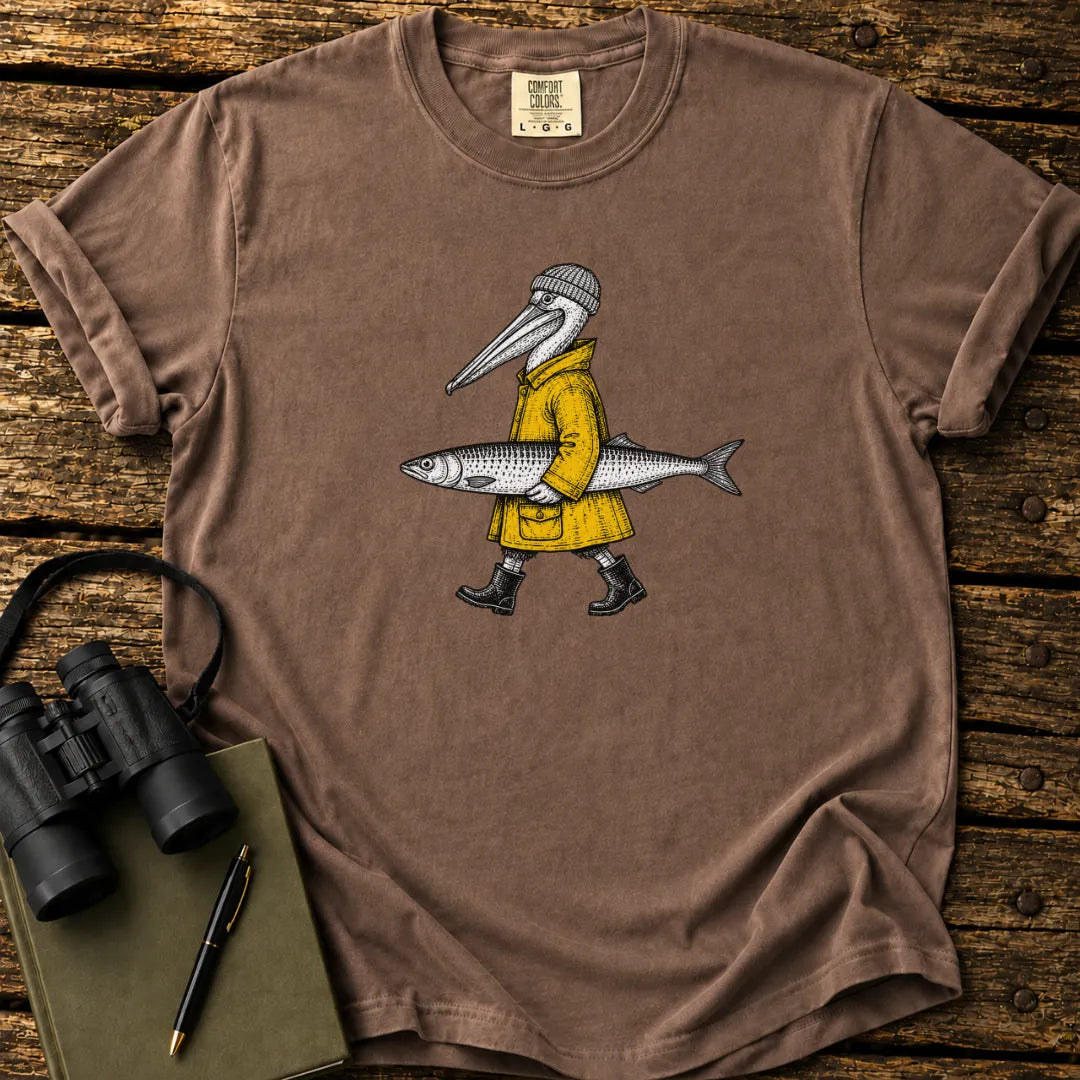 Fisherman Pelican T-shirt