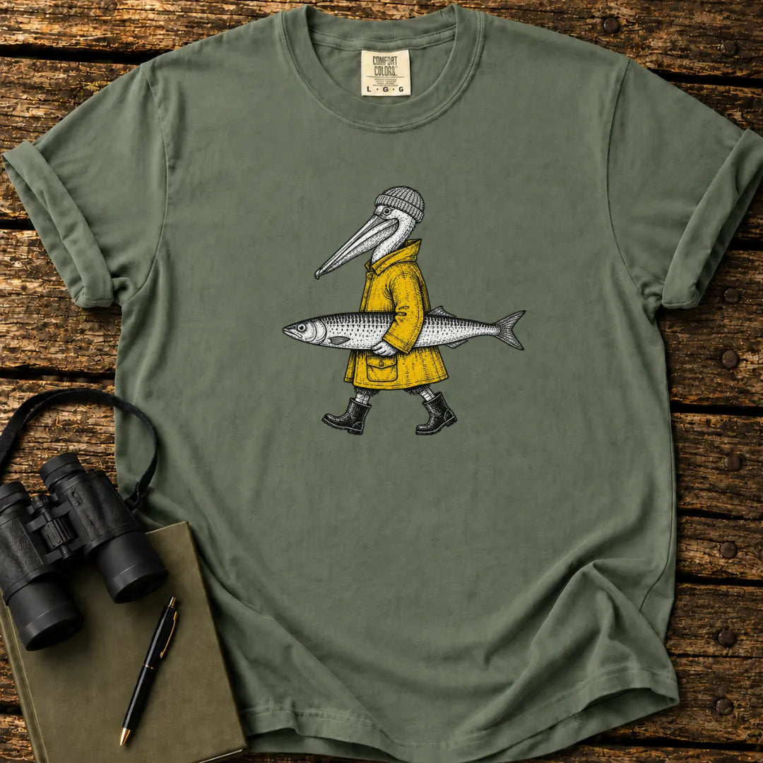 Fisherman Pelican T-shirt