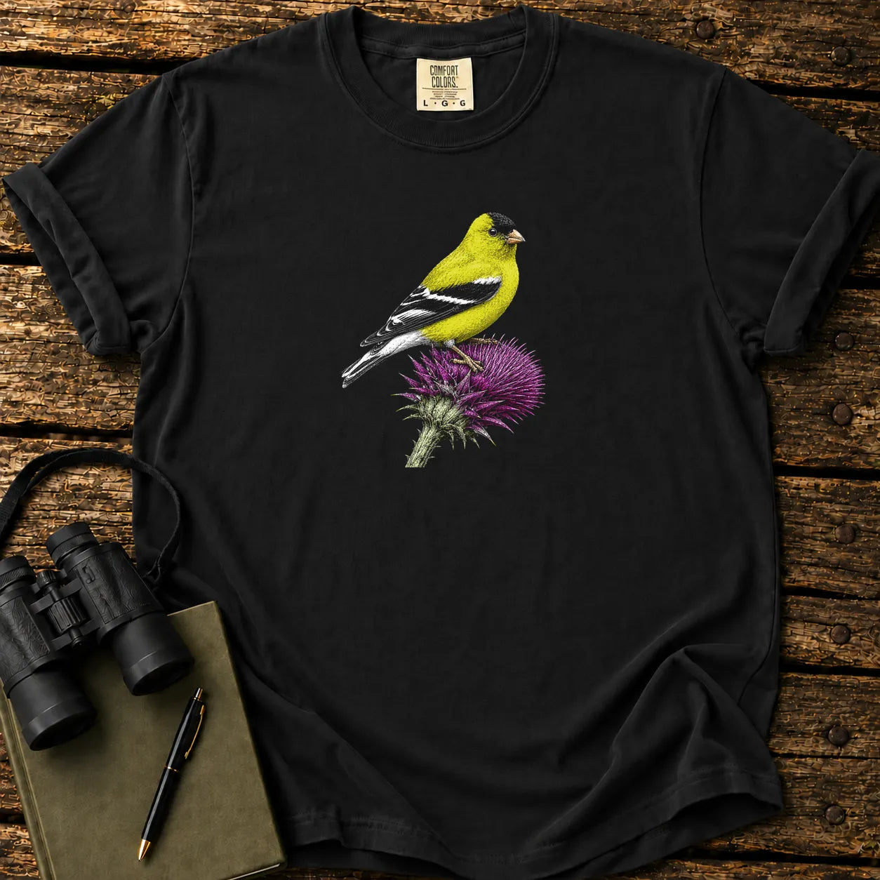 Goldfinch Thistle T-shirt