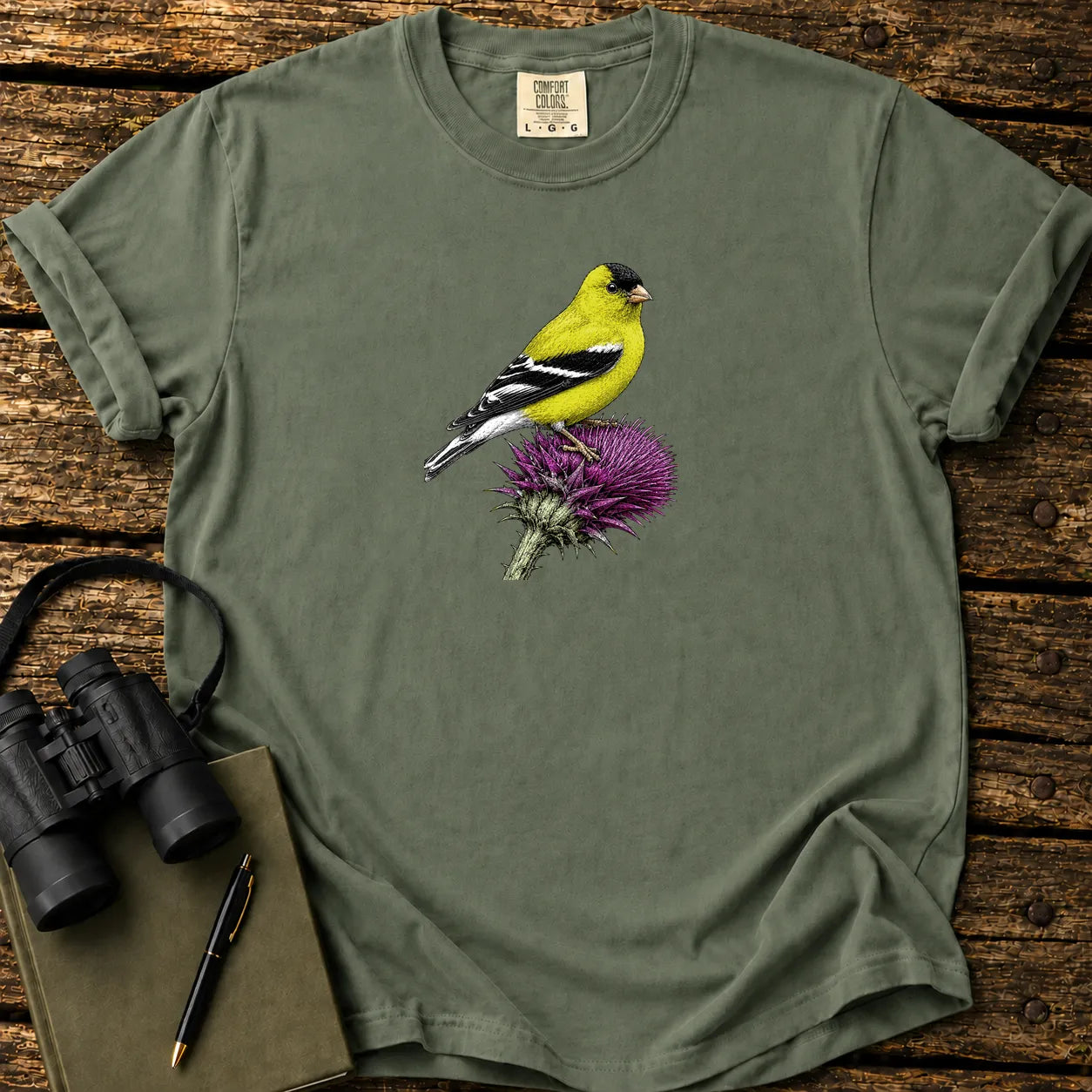 Goldfinch Thistle T-shirt