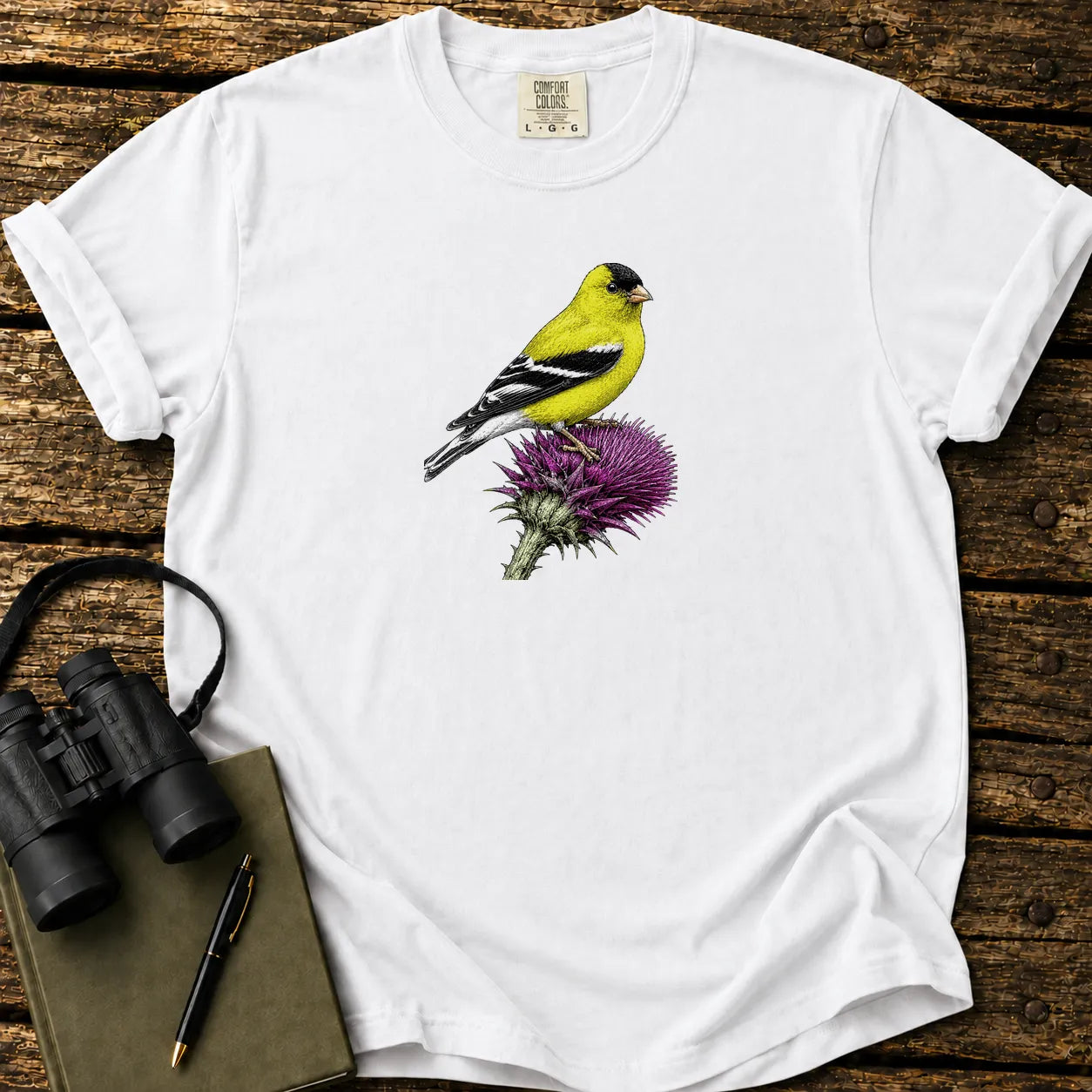 Goldfinch Thistle T-shirt