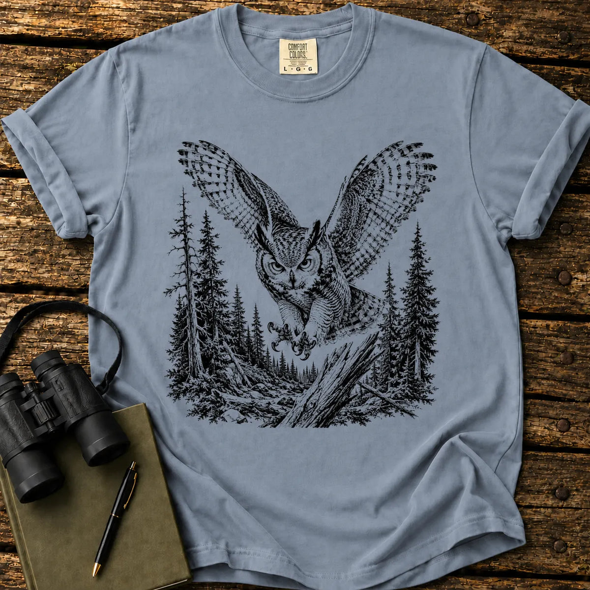 Great Horned Owl T-shirt