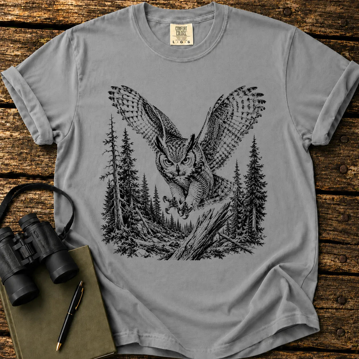 Great Horned Owl T-shirt
