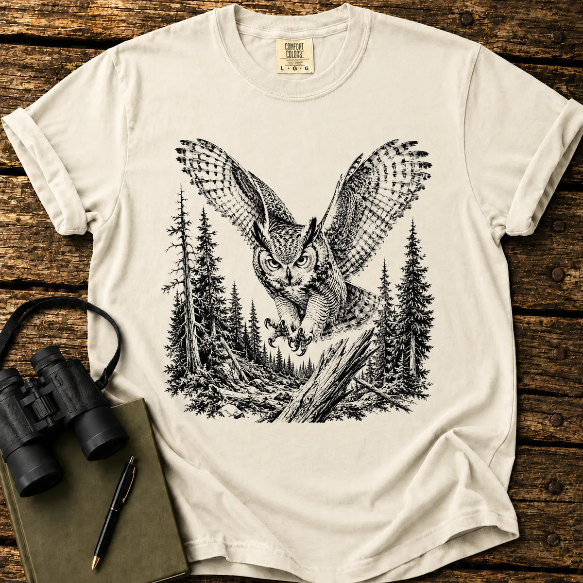 Great Horned Owl T-shirt