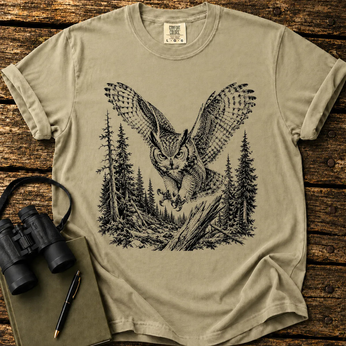 Great Horned Owl T-shirt
