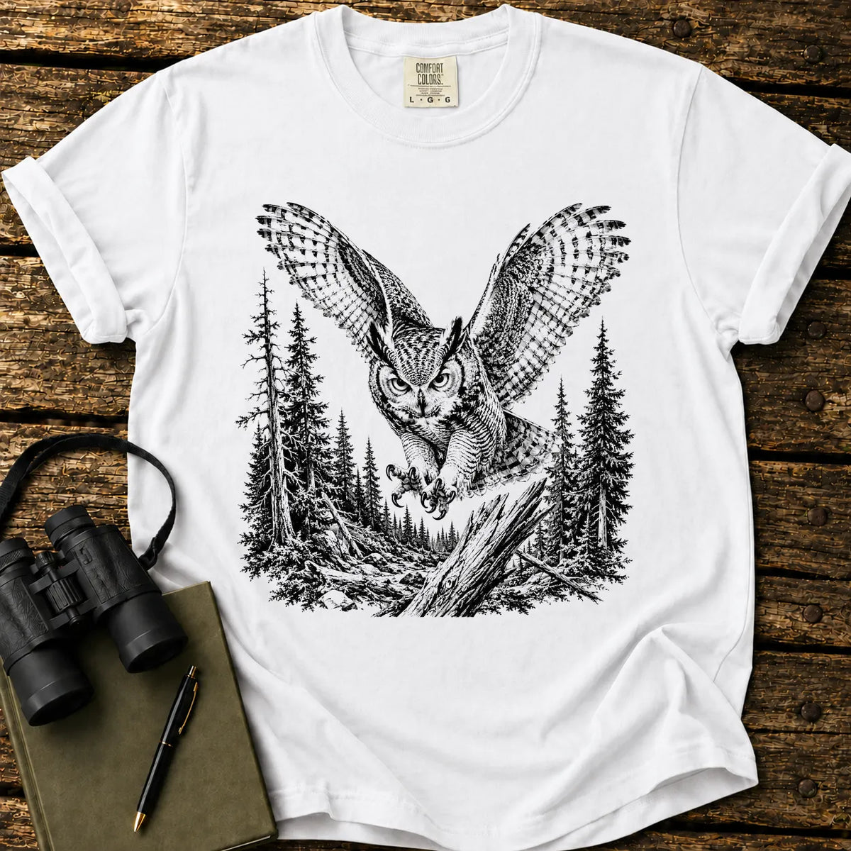 Great Horned Owl T-shirt