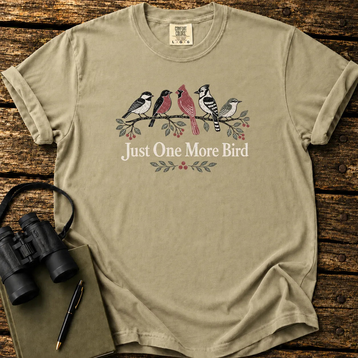 Just One More Bird T-shirt