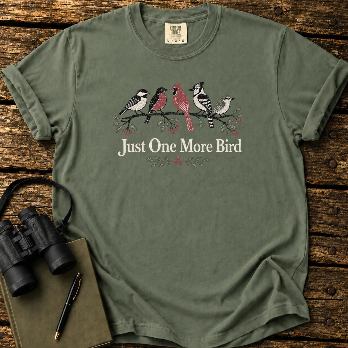 Just One More Bird T-shirt