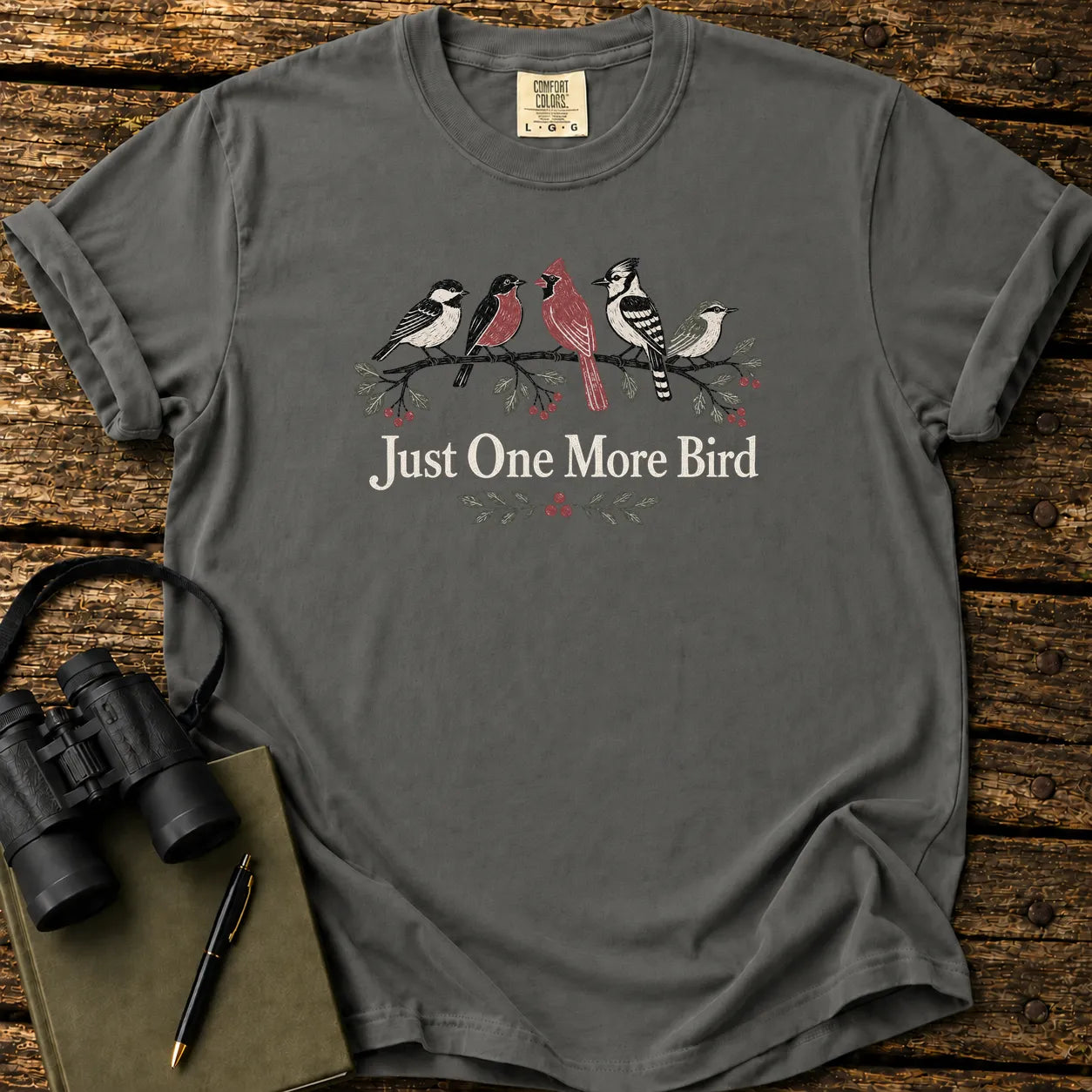 Just One More Bird T-shirt