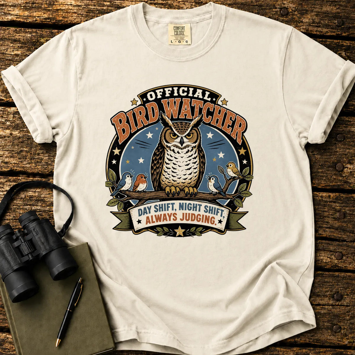 Official Bird Watcher T-shirt