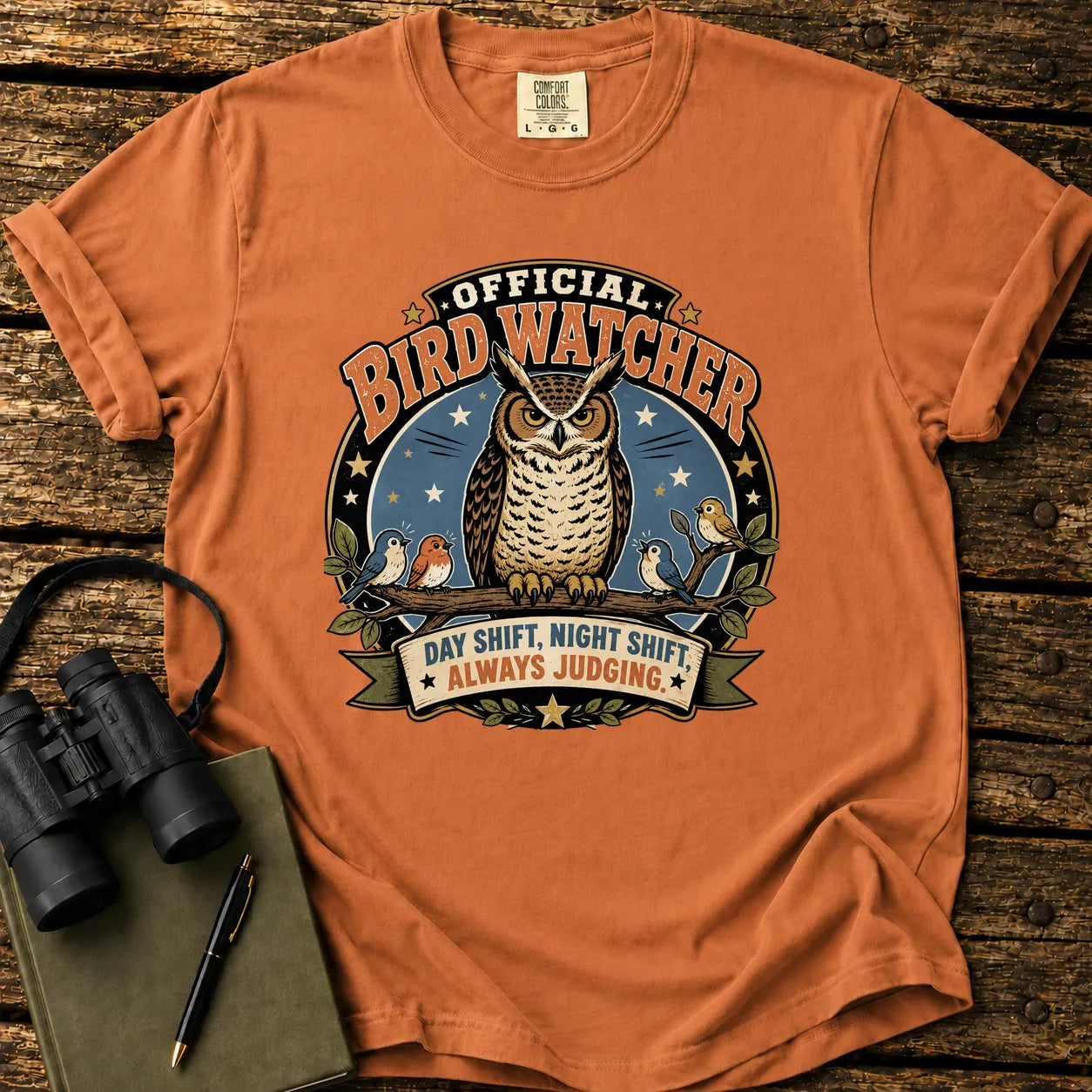 Official Bird Watcher T-shirt
