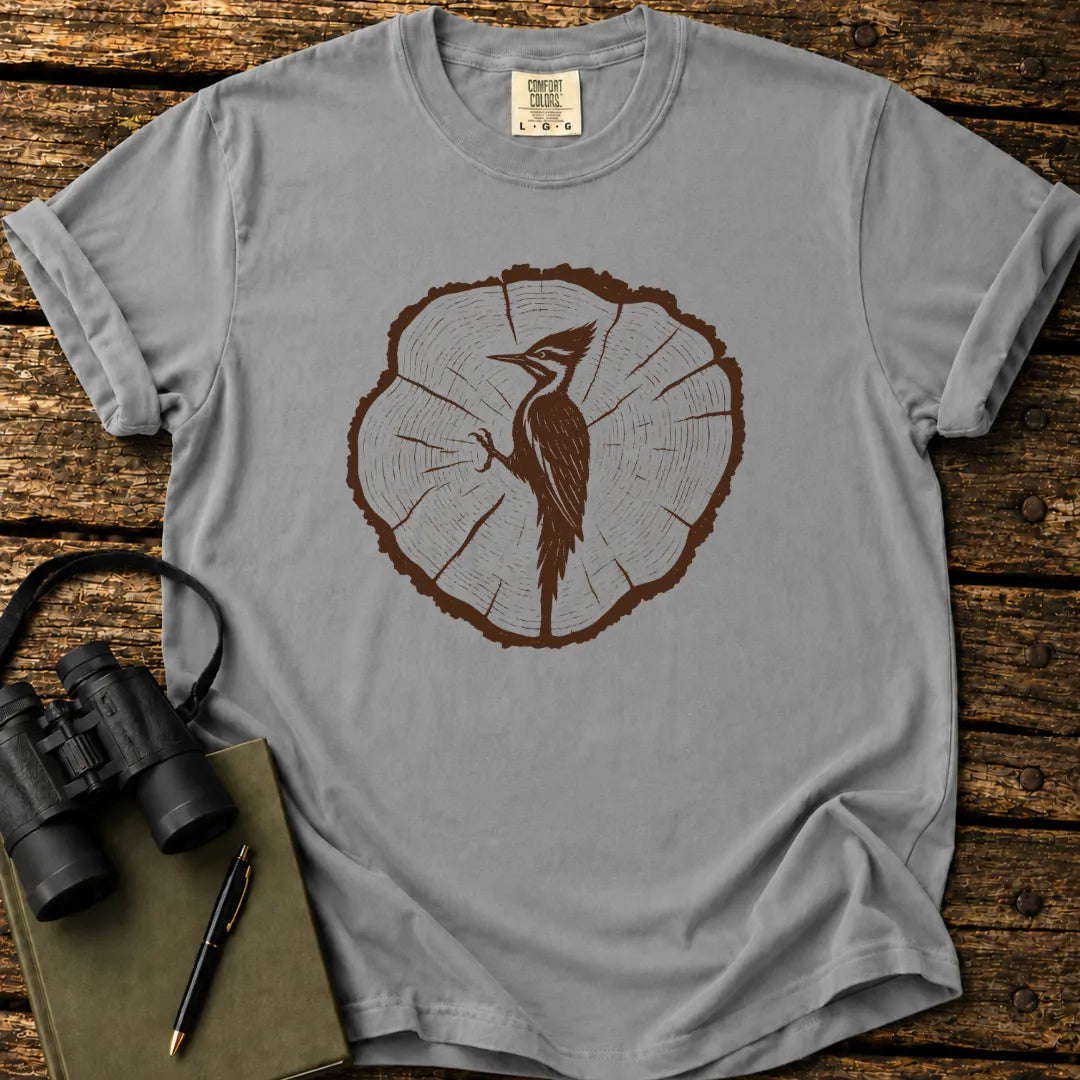 Woodpecker Stump T-shirt
