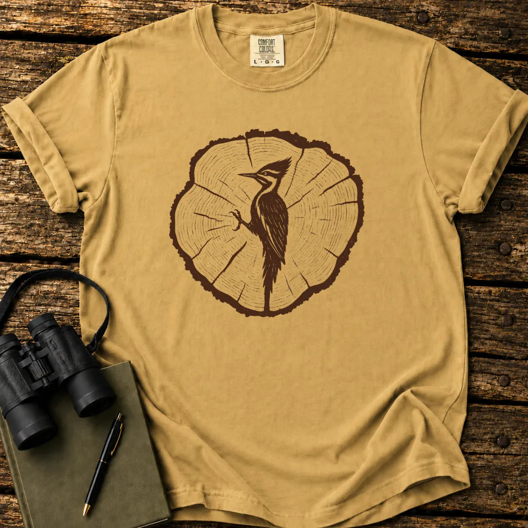 Woodpecker Stump T-shirt